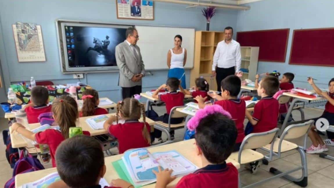 llçe Milli Eğitim Müdürümüz Sayın Şerafettin YAPICI; Okulumuz  Sazlıköy Hacı Halil Paşa İlk/Ortaokulunu ziyaret etti